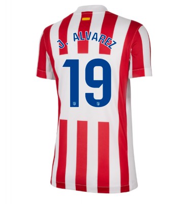 Atletico Madrid Julian Alvarez #19 Primera Equipación Mujer 2025-26 Manga Corta